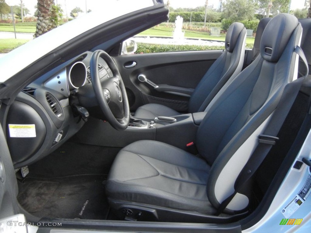 Black Interior 2007 Mercedes-Benz SLK 350 Roadster Photo #56209475
