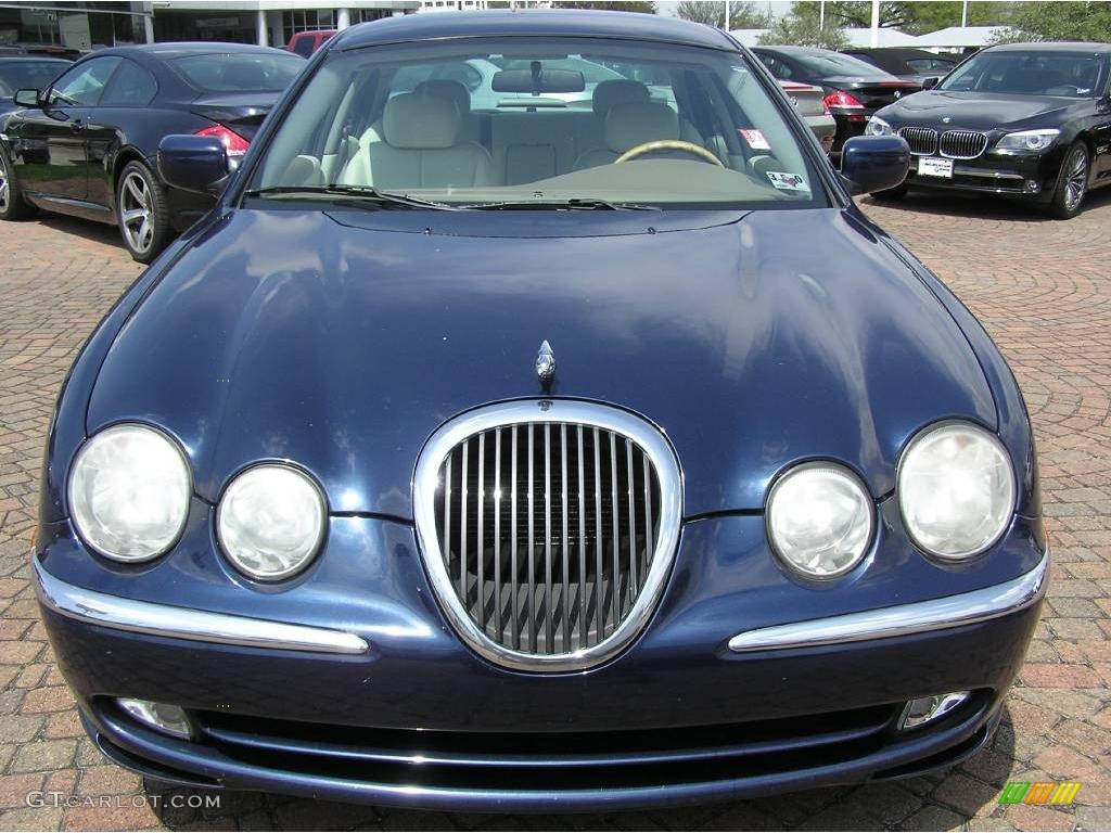 2002 S-Type 3.0 - Sapphire Blue Metallic / Ivory photo #16