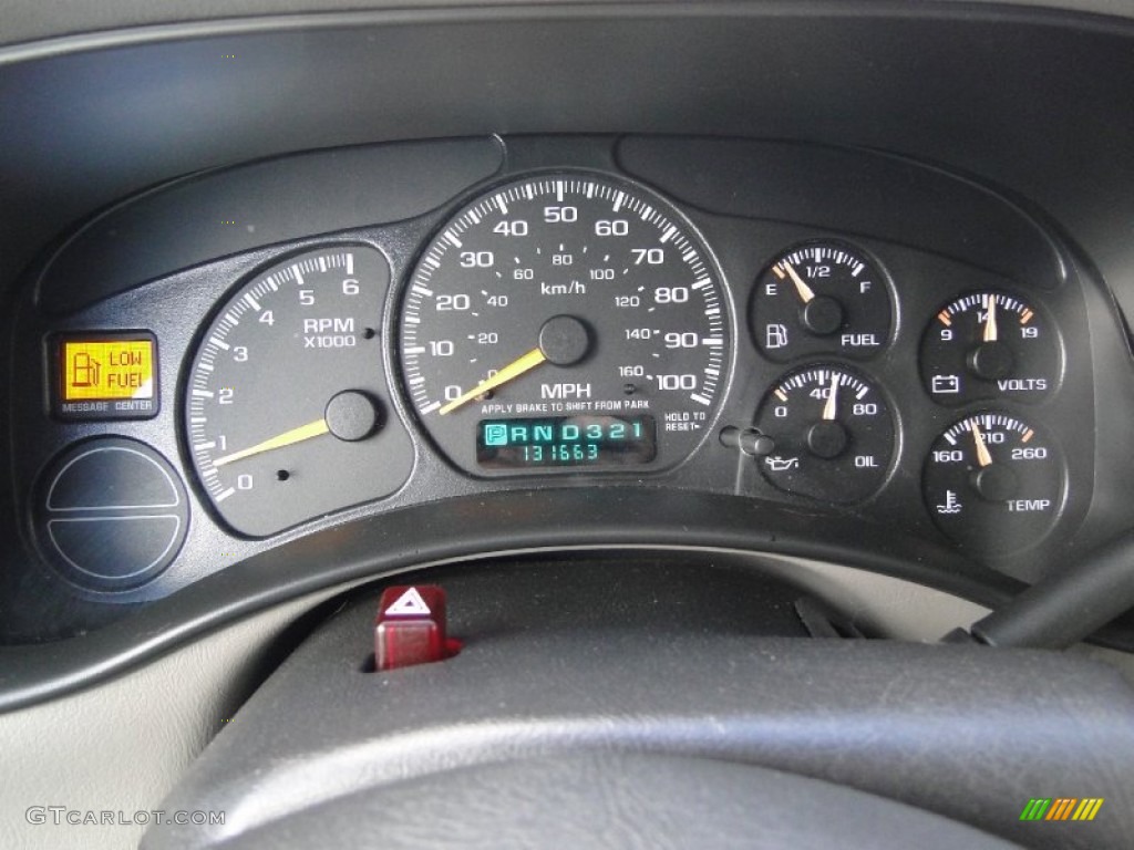 2000 GMC Yukon XL SLE Gauges Photo #56210093