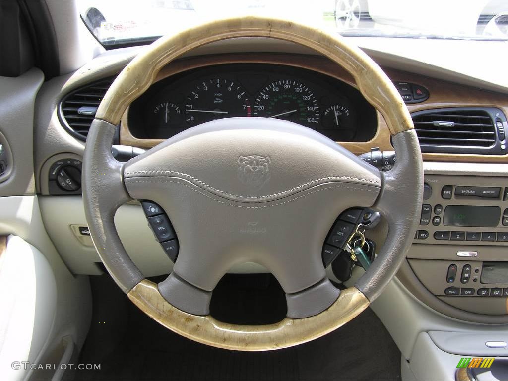 2002 S-Type 3.0 - Sapphire Blue Metallic / Ivory photo #26