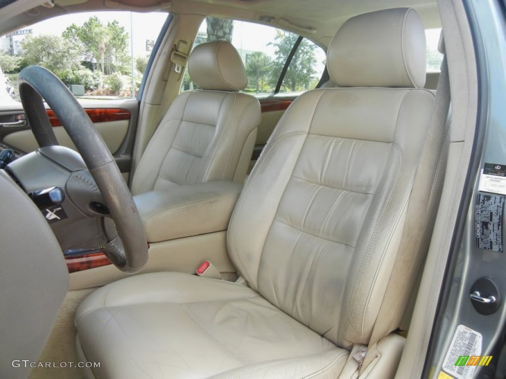 Ivory Interior 2003 Lexus GS 300 Photo #56210387