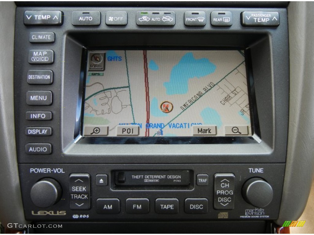 2003 Lexus GS 300 Navigation Photos