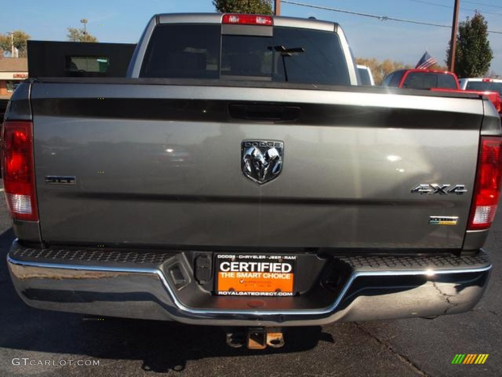 2009 Ram 1500 SLT Crew Cab 4x4 - Mineral Gray Metallic / Dark Slate/Medium Graystone photo #6