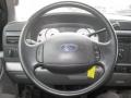 Medium Flint 2007 Ford F250 Super Duty XLT SuperCab 4x4 Steering Wheel