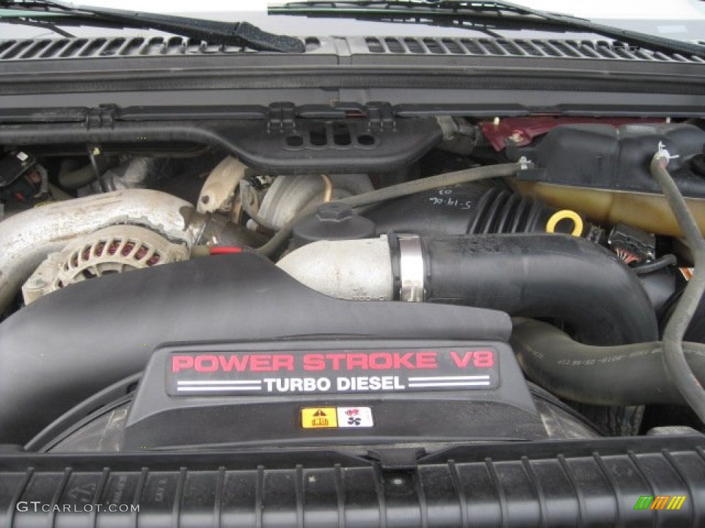 2007 Ford F250 Super Duty XLT SuperCab 4x4 6.0 Liter 32-Valve Power Stroke Turbo Diesel V8 Engine Photo #56211469