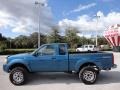 Electric Blue Metallic 2004 Nissan Frontier XE King Cab Desert Runner Exterior