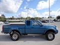 Electric Blue Metallic 2004 Nissan Frontier XE King Cab Desert Runner Exterior