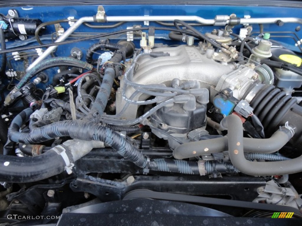 2004 Nissan Frontier XE King Cab Desert Runner 3.3 Liter SOHC 12-Valve V6 Engine Photo #56211983