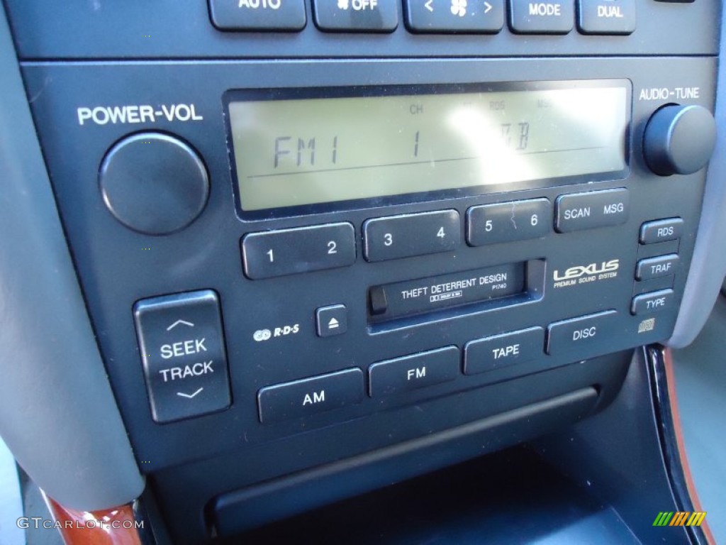 2003 Lexus GS 300 Audio System Photos