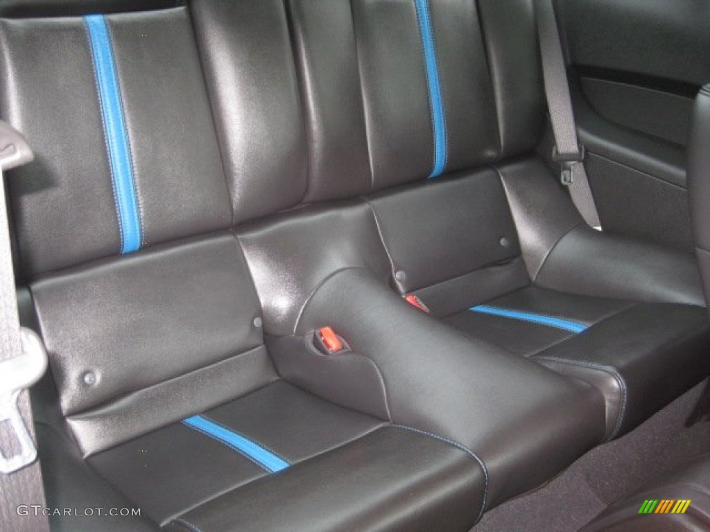 2010 Mustang GT Premium Coupe - Grabber Blue / Charcoal Black/Grabber Blue photo #3