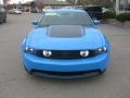 2010 Grabber Blue Ford Mustang GT Premium Coupe  photo #11