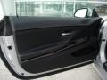 Black Nappa Leather Door Panel Photo for 2012 BMW 6 Series #56215019