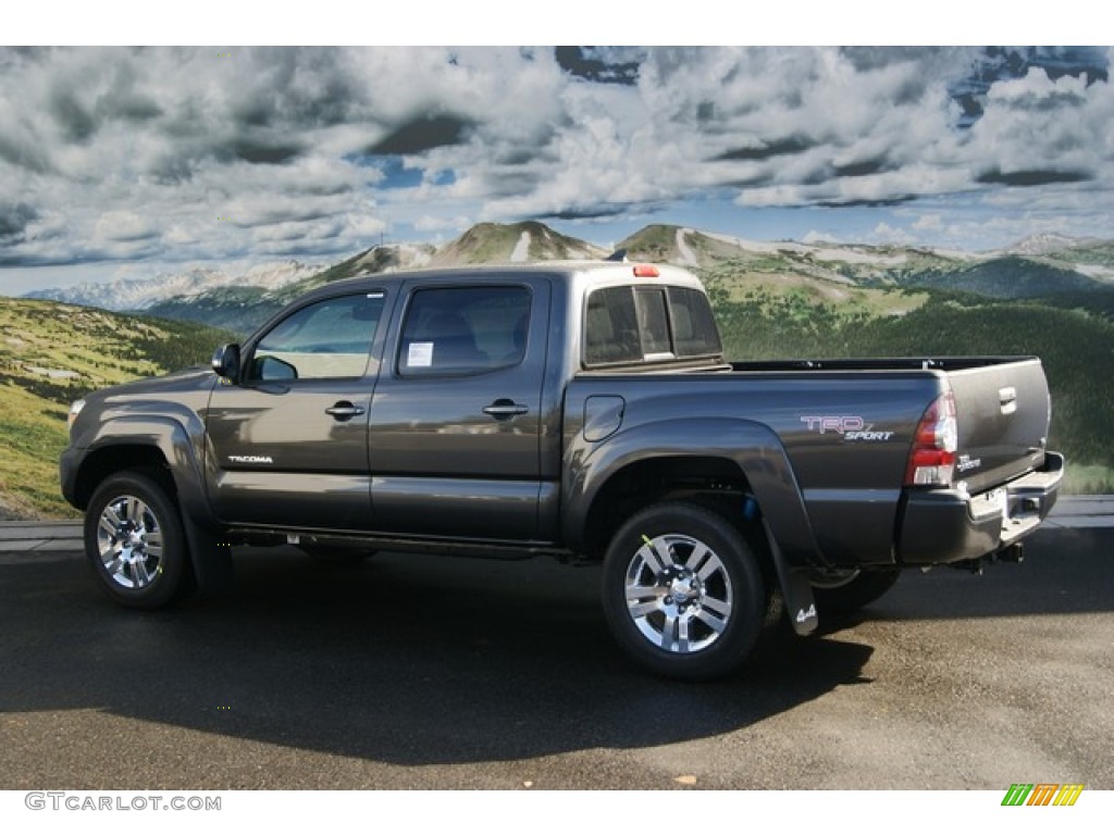 2012 Tacoma V6 TRD Sport Double Cab 4x4 - Magnetic Gray Mica / Graphite photo #3