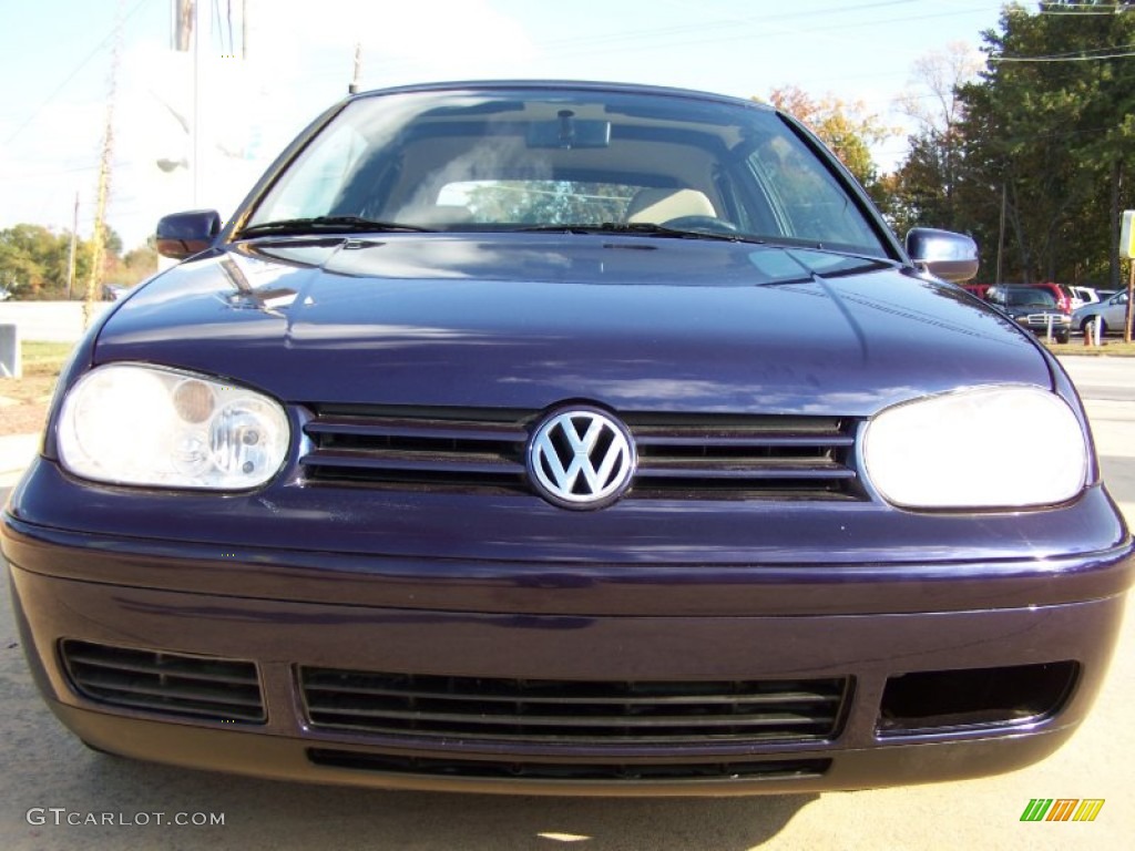 2002 Cabrio GLS - Marlin Blue Pearl / Black photo #4