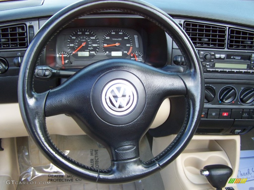 2002 Volkswagen Cabrio GLS Steering Wheel Photos