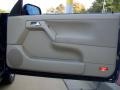 Black 2002 Volkswagen Cabrio GLS Door Panel
