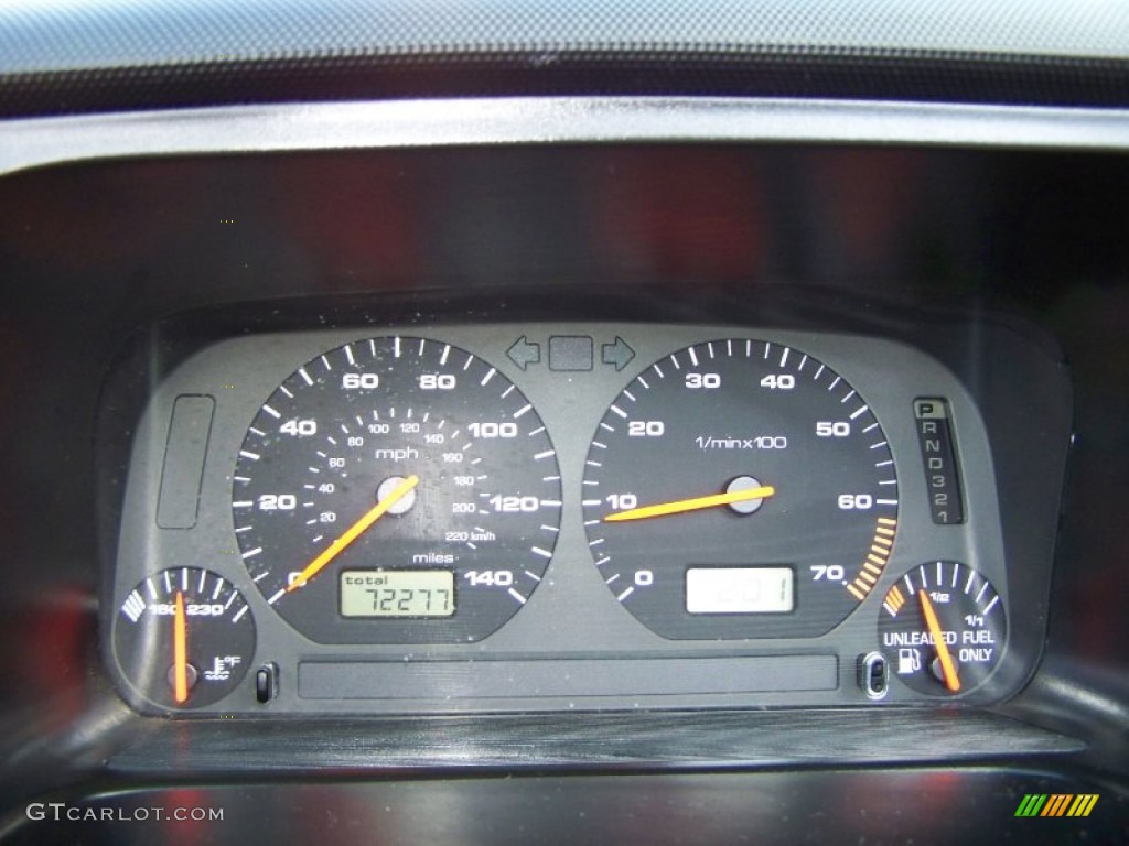 2002 Volkswagen Cabrio GLS Gauges Photo #56216000