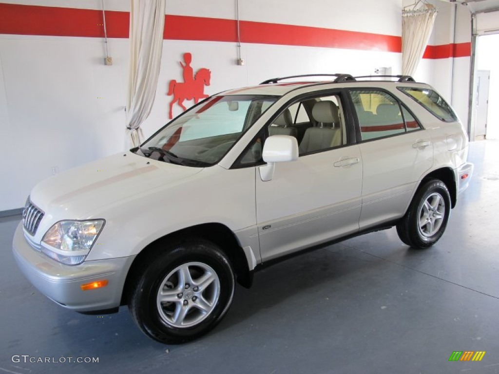 2001 RX 300 - White Gold Crystal / Ivory photo #1