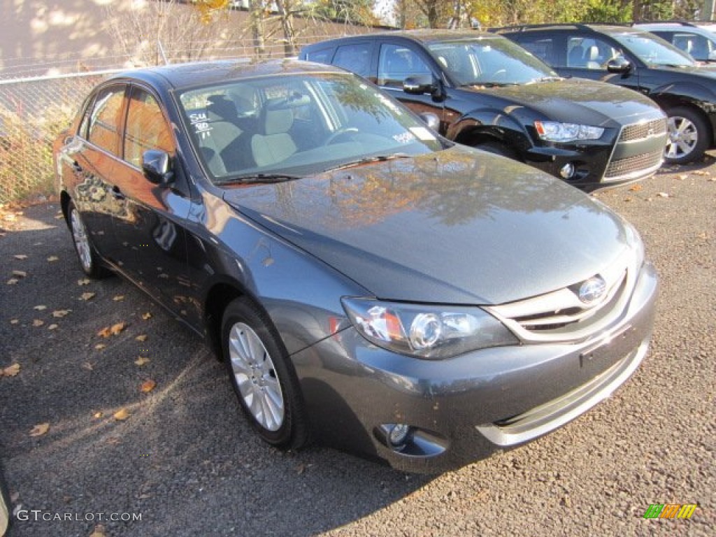 Dark Gray Metallic Subaru Impreza