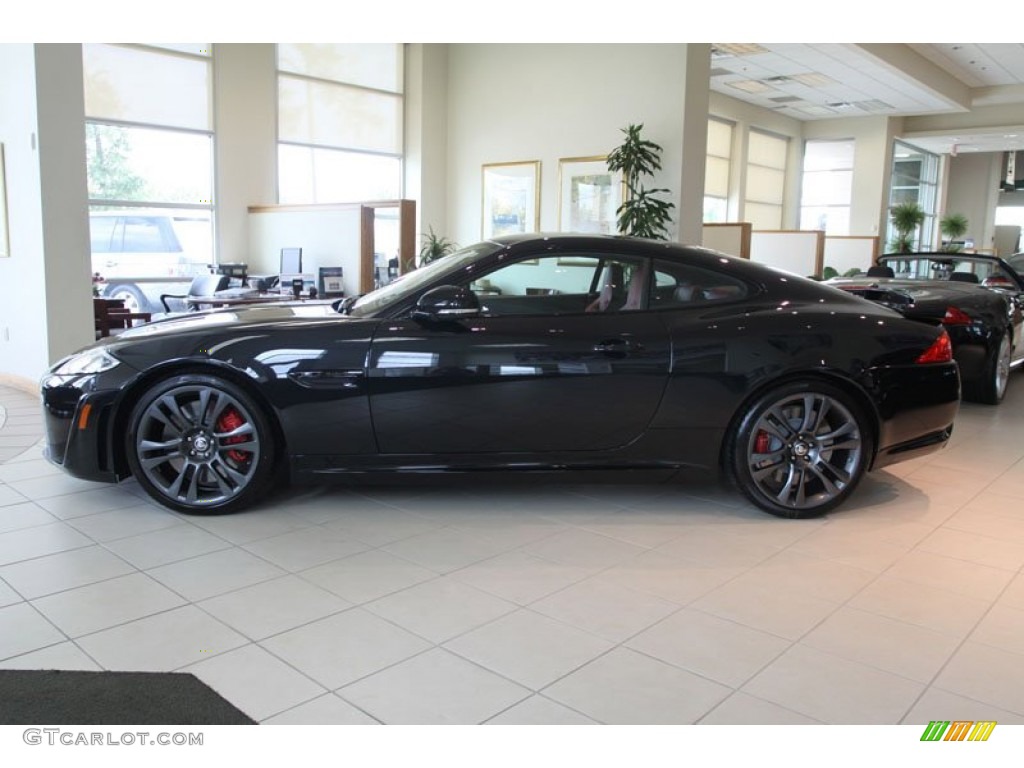 Midnight Black 2012 Jaguar XK XKR-S Coupe Exterior Photo #56217548