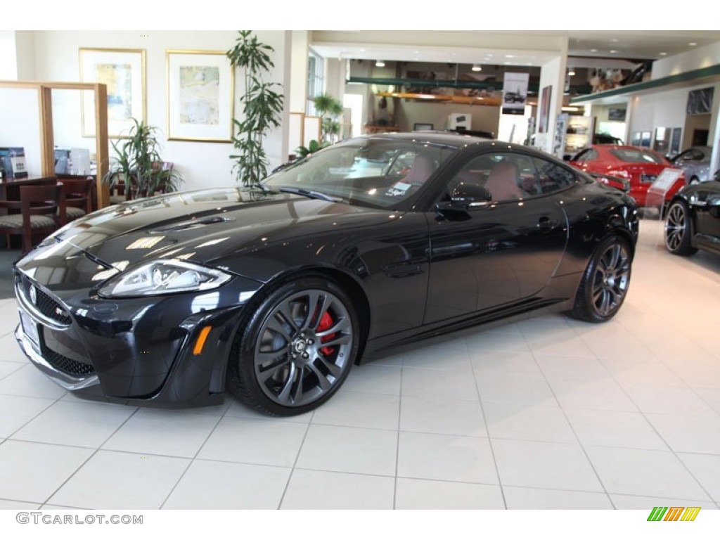 Midnight Black 2012 Jaguar XK XKR-S Coupe Exterior Photo #56217566