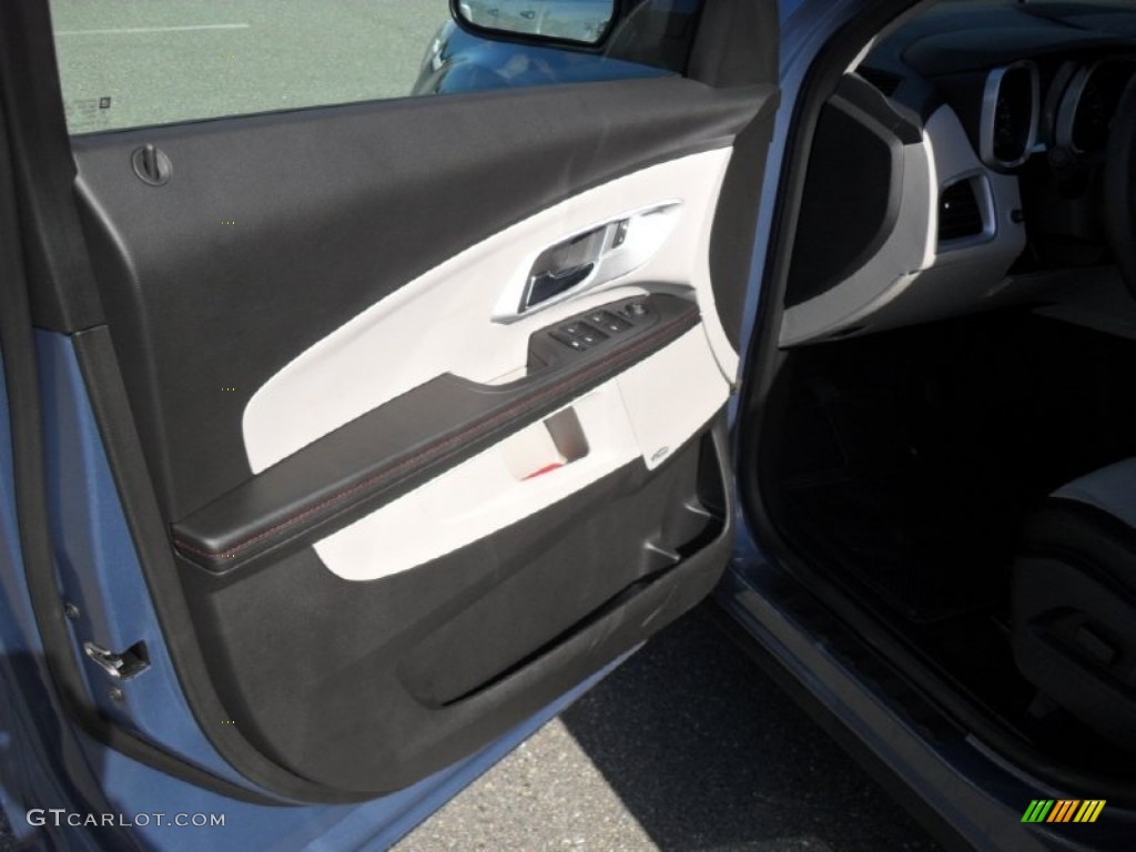 2012 Chevrolet Equinox LT Light Titanium/Jet Black Door Panel Photo #56217617