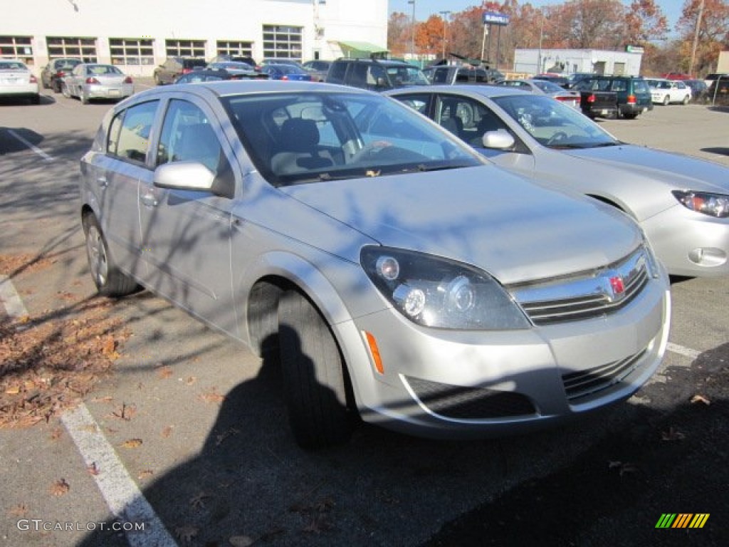 2008 Astra XE Sedan - Star Silver / Charcoal photo #1