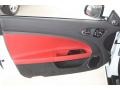 2012 Jaguar XK Red/Warm Charcoal Interior Door Panel Photo