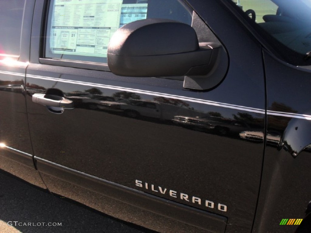 2012 Silverado 1500 LT Extended Cab - Black / Ebony photo #21