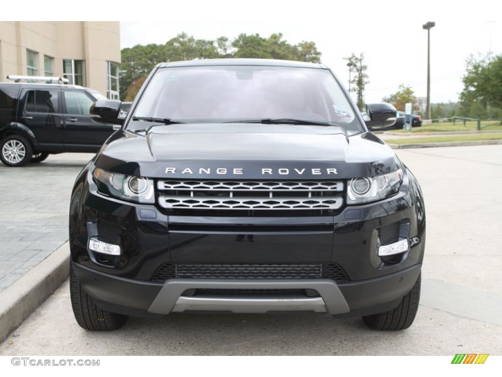 2012 Range Rover Evoque Pure - Buckingham Blue Metallic / Almond/Espresso photo #11