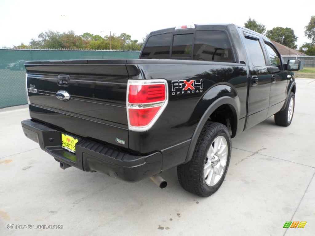 2010 F150 FX4 SuperCrew 4x4 - Tuxedo Black / Black photo #3