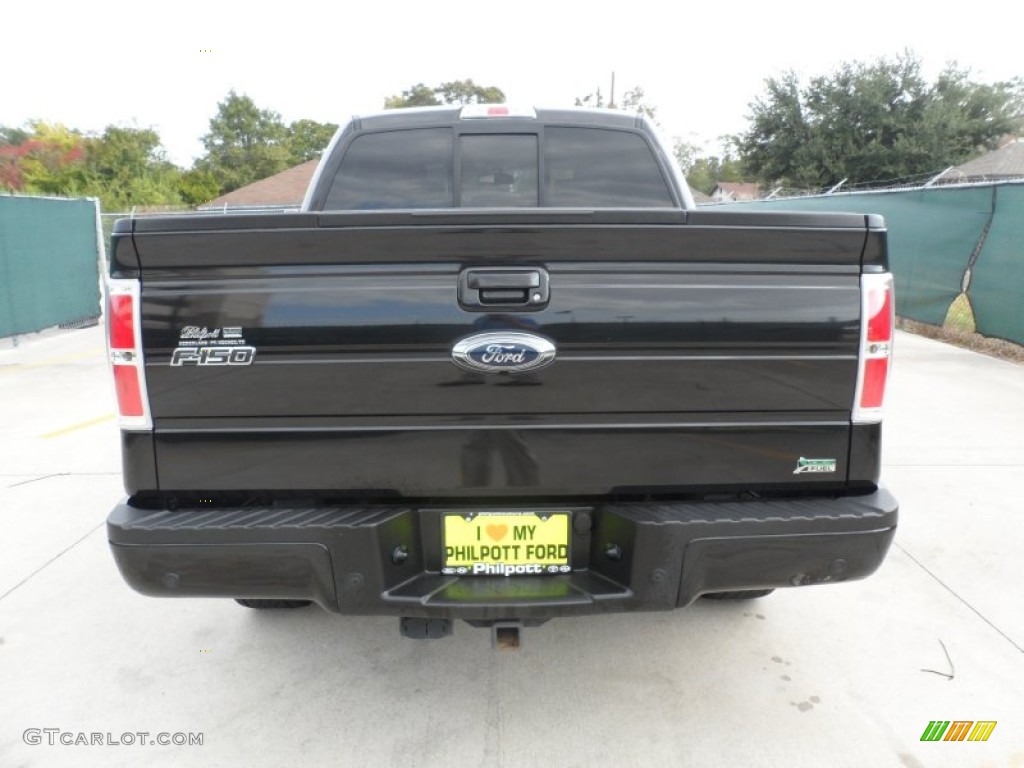 2010 F150 FX4 SuperCrew 4x4 - Tuxedo Black / Black photo #4