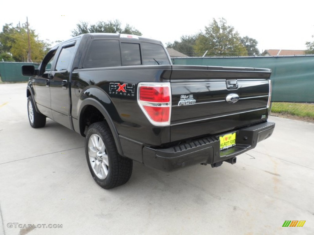 2010 F150 FX4 SuperCrew 4x4 - Tuxedo Black / Black photo #5