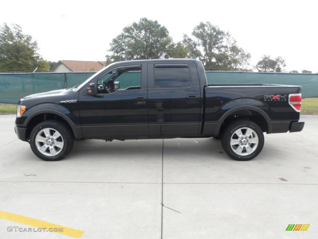 2010 F150 FX4 SuperCrew 4x4 - Tuxedo Black / Black photo #6