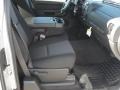 Ebony 2012 Chevrolet Silverado 1500 LT Extended Cab Interior Color