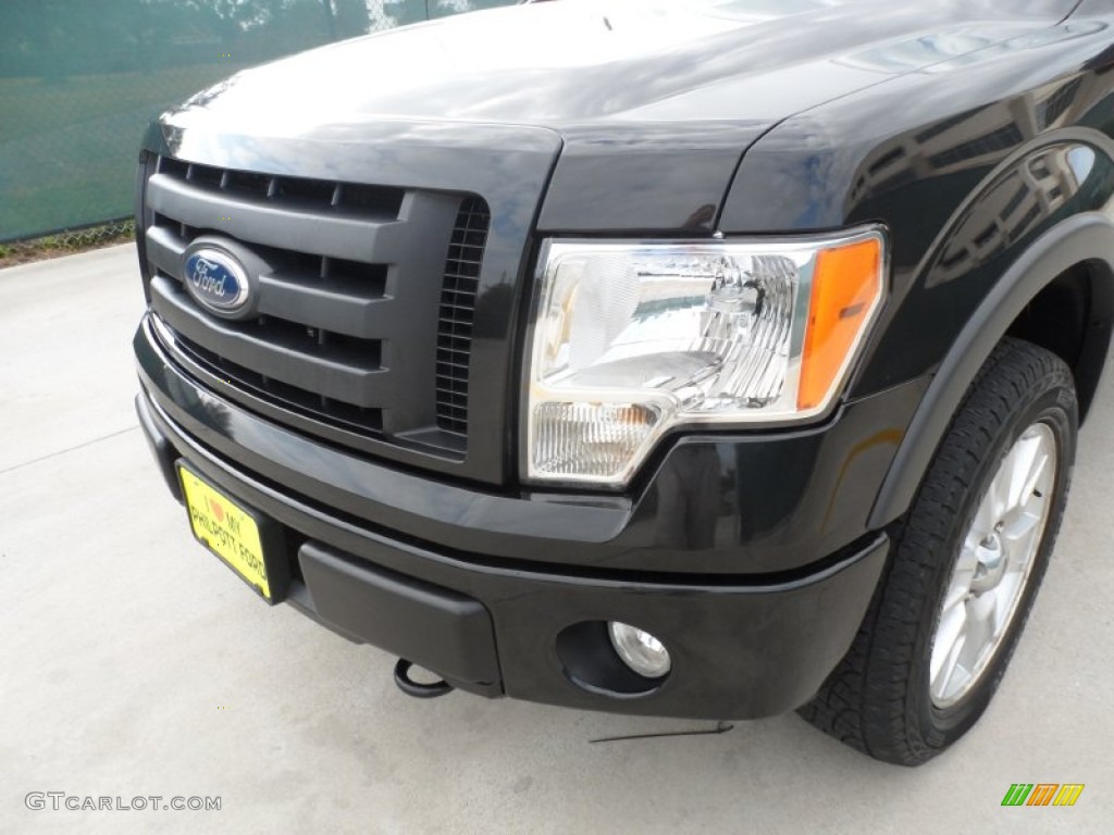 2010 F150 FX4 SuperCrew 4x4 - Tuxedo Black / Black photo #11