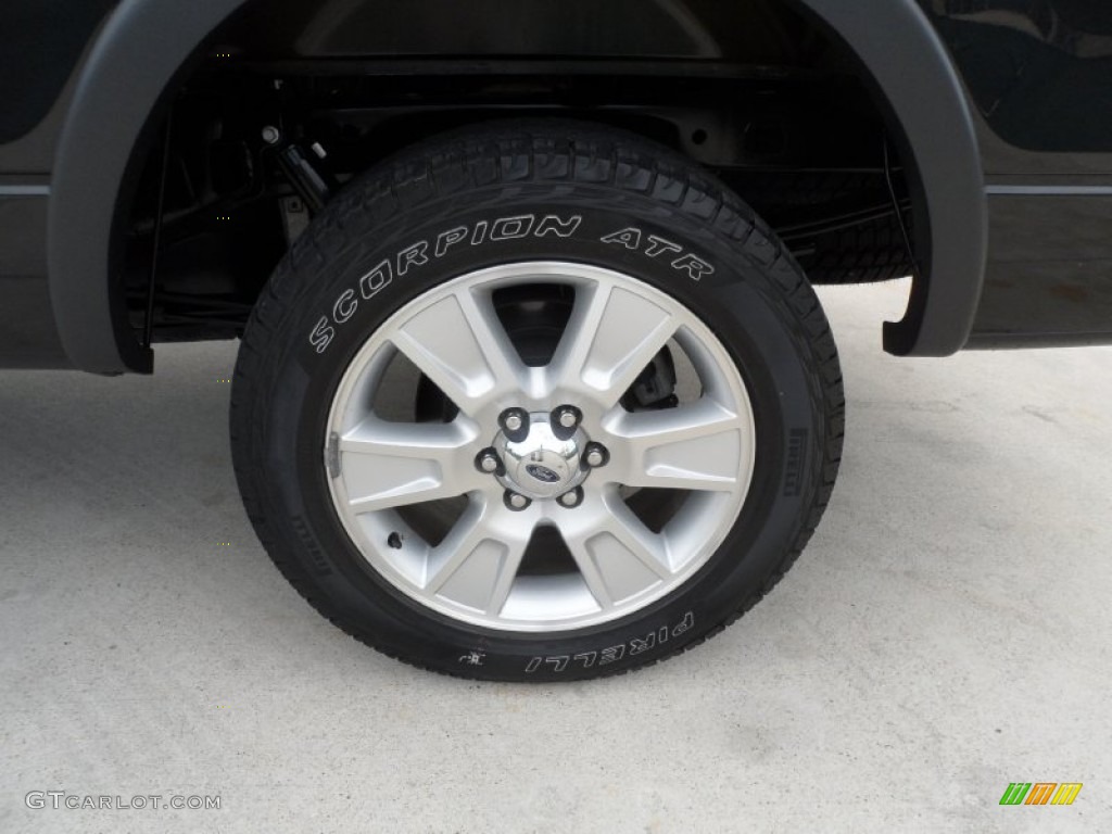 2010 F150 FX4 SuperCrew 4x4 - Tuxedo Black / Black photo #13