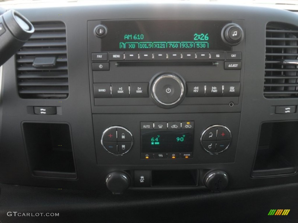 2012 Silverado 1500 LT Crew Cab - Blue Granite Metallic / Ebony photo #10