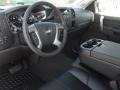 Ebony 2012 Chevrolet Silverado 1500 LT Crew Cab Interior Color