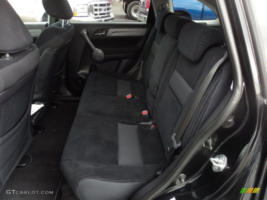 2008 CR-V EX 4WD - Nighthawk Black Pearl / Black photo #17