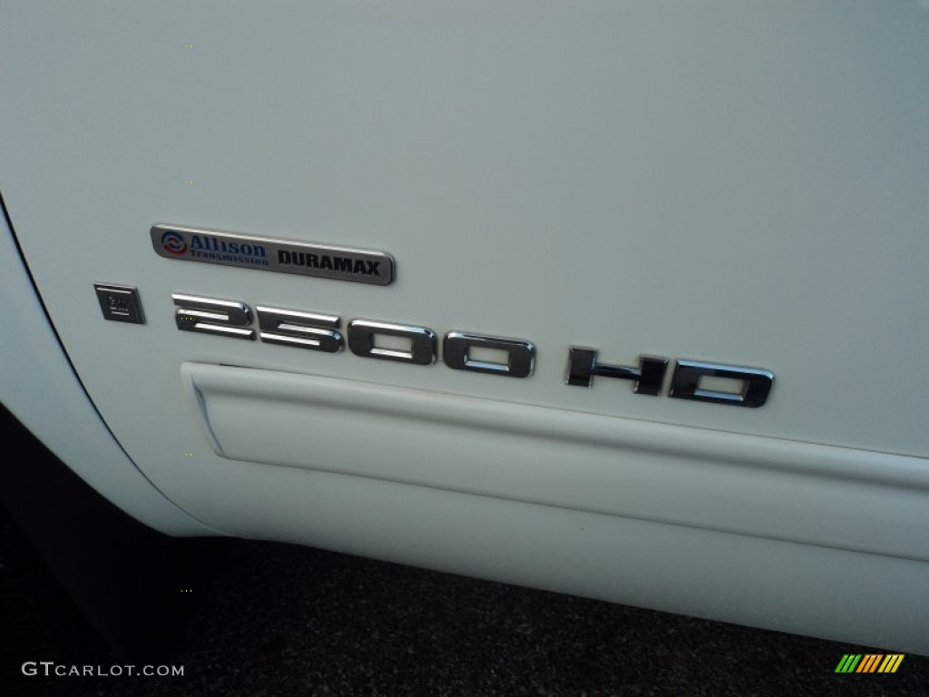 2007 Sierra 2500HD SLT Extended Cab 4x4 - Summit White / Dark Cashmere/Light Cashmere photo #28