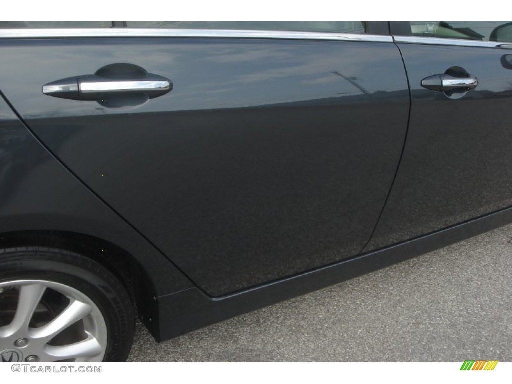 2008 TSX Sedan - Carbon Gray Pearl / Quartz Gray photo #7