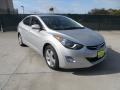 Shimmering Silver 2012 Hyundai Elantra GLS Exterior