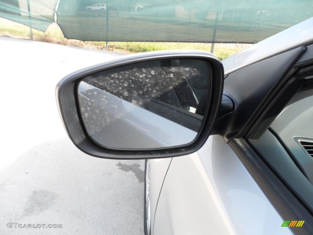 2012 Elantra GLS - Shimmering Silver / Gray photo #13