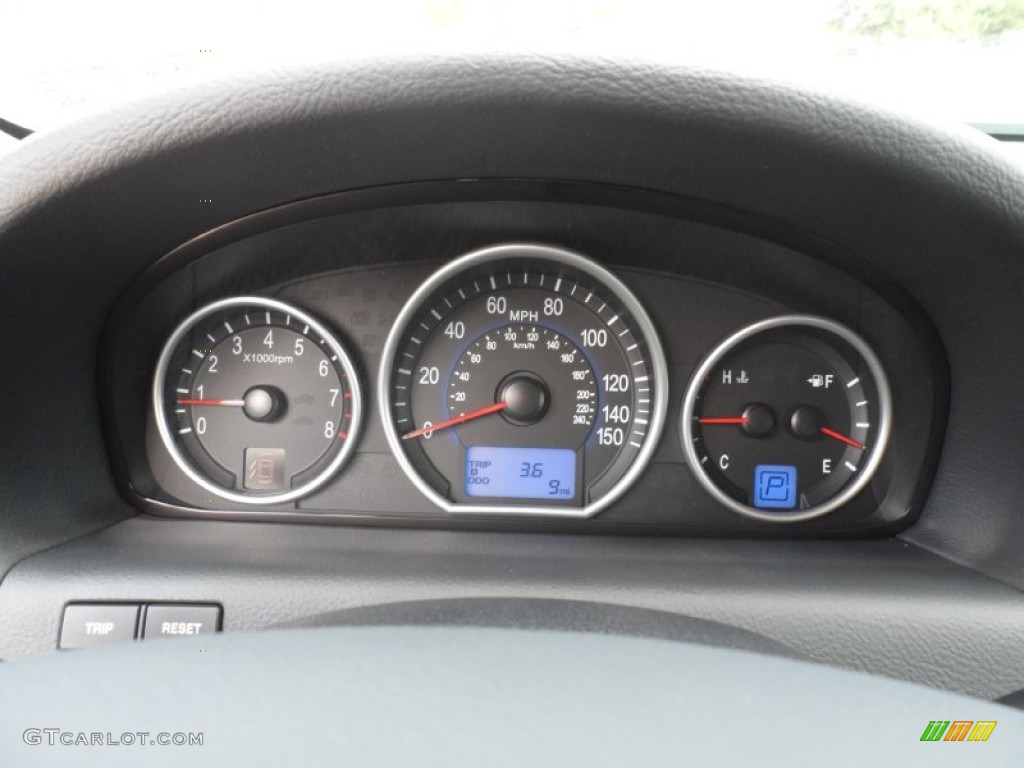 2012 Hyundai Veracruz Limited Gauges Photo #56223245