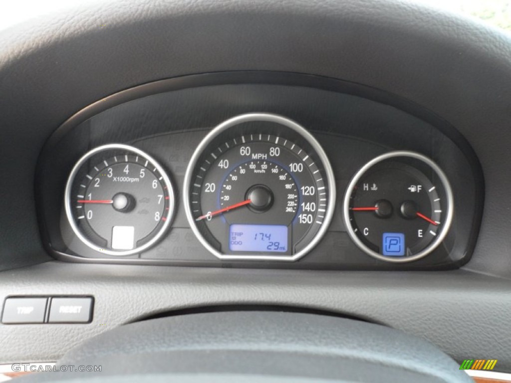 2012 Hyundai Veracruz Limited Gauges Photo #56223503