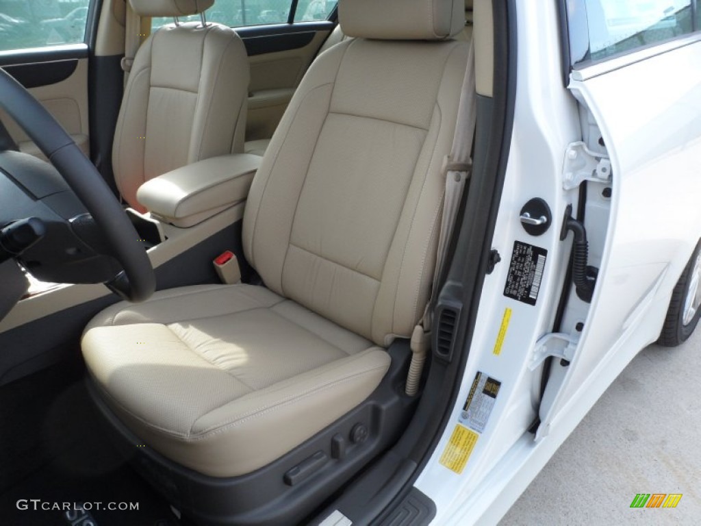 Cashmere Interior 2012 Hyundai Genesis 3.8 Sedan Photo #56223926