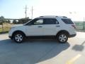 2012 White Suede Ford Explorer FWD  photo #6