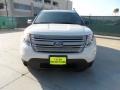 2012 White Suede Ford Explorer FWD  photo #8