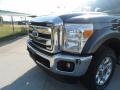 2012 Dark Blue Pearl Metallic Ford F250 Super Duty Lariat Crew Cab 4x4  photo #10